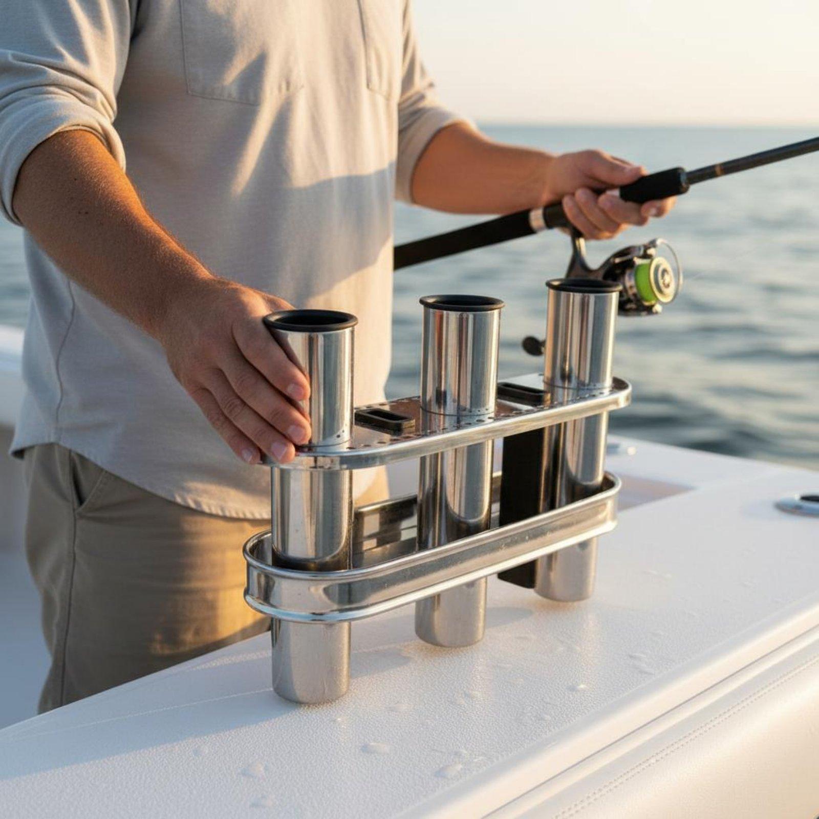 Wodoodporny uchwyt na wędki ze – Fishing Kayak Rod Holder recenzja i cena